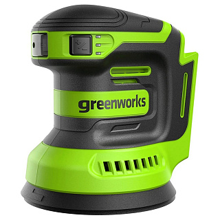 Шлифмашина орбитальная аккумуляторна Greenworks OS325 24В  рег обор 2.4 мм ф125мм без акк и з/у (3100907) купить