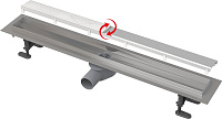 Лоток душевой 750 мм с решеткой DOUBLE Alcaplast APZ13-DOUBLE9-750