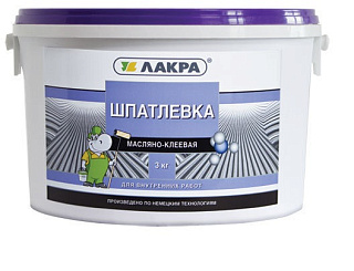 Масляно-клеевая универсальная шпаклевка Лакра купить