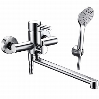 Смеситель WASSER KRAFT Main 4102L 9060817 для ванны с длинным поворотным изливом хром купить
