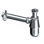 Сифон для умывальника круглый 1 1/4" (хром. метал.) с трубкой 32 WaterProf (ИС.110369) Сифон для умывальника круглый 1 1/4" (хром. метал.) с трубкой 32 WaterProf (ИС.110369)