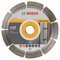 Диск алмазный универсальный сегментный Bosch Standard for Universal 150*22*2мм 2608602193