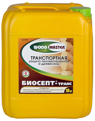 Антисептик для дерева Woodmaster Биосепт Транс Бесцветный купить