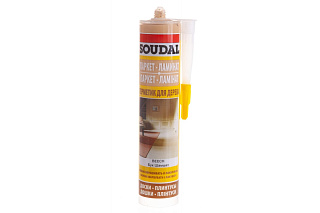 Герметик паркетный акриловый бук  Soudal 111257 (0,28л) купить