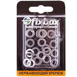 Шайба нержавеющая Fixbox 6мм (20 штук) DIN 125A 554530