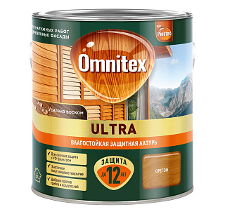 Лазурь влагостойкая Omnitex by Pinotex Ultra Pinotex 50035807 Орегон (2.5л) купить