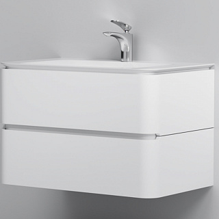 Тумба подвесная Sensation 80 с раковиной Sensation 80 белый глянец AM.PM M30FHX0802WG купить
