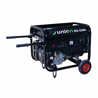 Генератор бензин UNION BG-5500 4-такт ручн.старт 220В 5.0/5.5кВт 11л.с купить