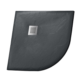 Поддон душевой Grossman Strong GR-S2100100 1/4 круга графит 100*100 купить