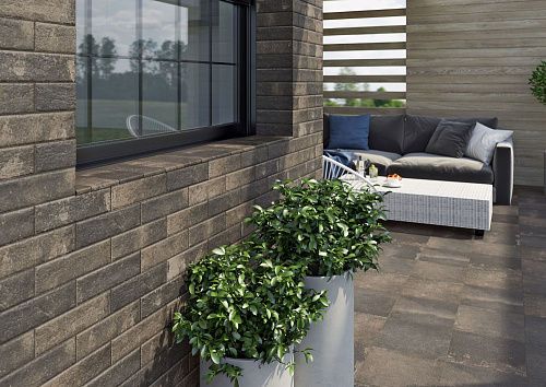 Капинос SCANDIANO BROWN KAPINOS STOPNICA PROSTA 30*33см Ceramika Paradyz купить