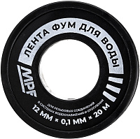 Лента ФУМ для воды MPF 0.1мм*20м 12мм Masterprof ИС.131270