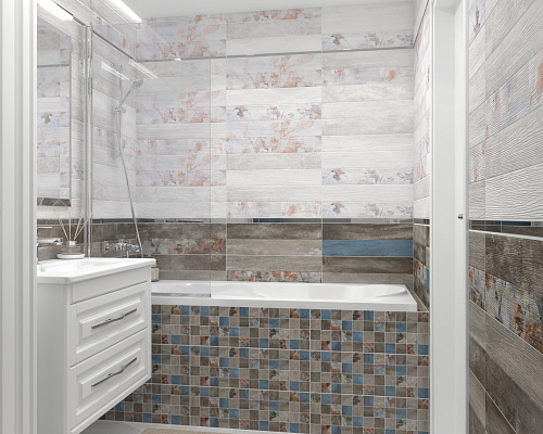 Плитка настенная Country светлый 20*60 см, Laparet 60122 купить