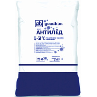 Реагент антигололедный сухой GOODHIM 500 G с мраморной крошкой до -31С бумажный мешок 47404 (25кг)