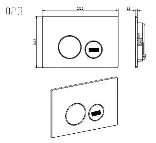 Рама монтажная Sensor SET для подвесного унитаза +панель KDIS-0000036 1130*950*100мм Aquatek INSE-0000002.36 купить