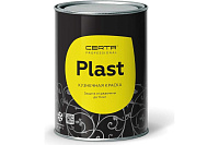 Грунт-эмаль "CERTA-PLAST" полуглянцевая черная CERTA (0.8 кг)