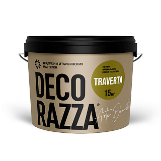 Фактурное покрытие Decorazza Traverta 15 кг купить