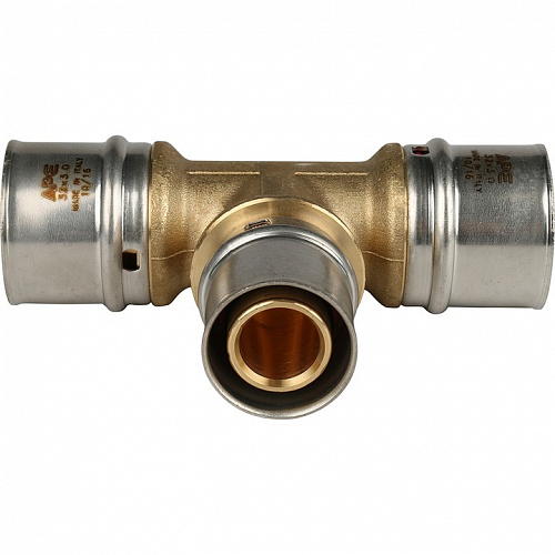 Тройник переходной прессовой для металлопластиковых труб 32*26*32 Stout SFP-0005-322632 купить