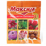 Средство ВХ "Максим" (защита цветов и картофеля) от болезней 4мл Средство ВХ "Максим" (защита цветов и картофеля) от болезней 4мл