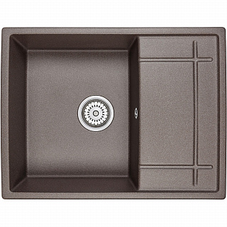 Мойка кухонная Granula 6501 прямоугольная 65*49.5см с универсальным крылом эспрессо купить