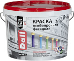 Краска для фасадов особопрочная DALI белая матовая - 9 л Краска для фасадов особопрочная DALI белая матовая - 9 л
