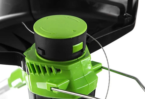 Триммер аккумуляторный G40LTK4  1аккумулятор зарядное устройство Greenworks 2101507UB купить