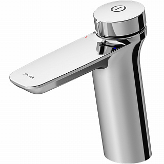 Смеситель AM.PM Inspire V2.0 F50A82500 TouchReel с донным клапаном излив 125мм хром купить