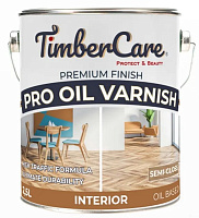 Лак профессиональный износостойкий TimberCare Pro Oil Varnish  полуглянцевый 350071 (2.5л)