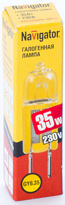 Галогенная лампа Navigator NH-JCD-35-230-G6.35-CL  купить