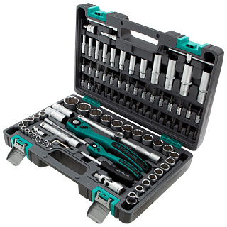 Набор инструментов STELS CrV 94предм 1/2", 1/4" CrV кейс 14118 купить
