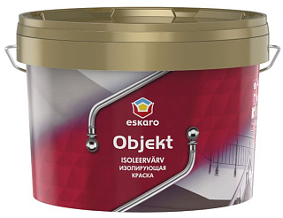 Краска изолирующая глубокоматовая Objekt белая Eskaro ESP099 (2.7л) купить