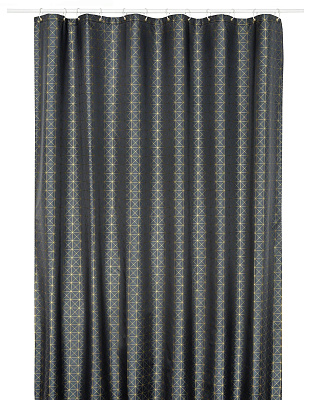 Занавеска для ванной Grid Grey 180*200см серый WESS Т692-2 купить