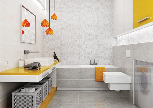 Плитка настенная Emilly grys struktura decor 30*60см Ceramika Paradyz купить