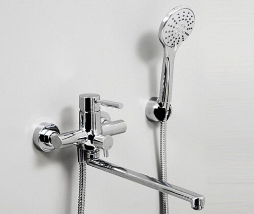 Смеситель WASSER KRAFT Main 4102L 9060817 для ванны с длинным поворотным изливом хром купить