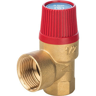 Клапан предохранительный для отопления 1/2"*3/4" 3 бар STOUT SVS-0001-003015 купить