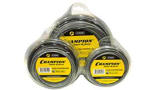 Леска (корд триммерный) Champion Aluminium 2.7мм*15м (круглая) с алюм. крошкой (C7034) купить