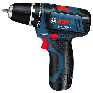 Аккумуляторная дрель Bosch GSR 10,8-2-LI (0601868107) купить