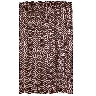 Штора готовая VERRAN Oriental на шторной ленте коричневая 140*260см 315-15 купить