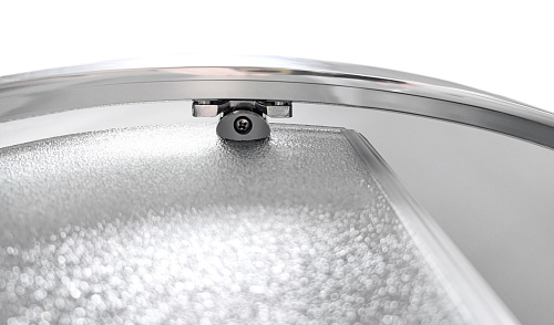 Ограждение душевое Lea-R-900-G-Chrome Радиус 900*900*1850мм SANTREK AQUA 308503 хром купить
