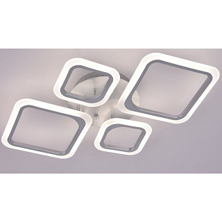 Люстра Schaffner Estero 39205-2+2 Silver LED 72W 6120LM 3000K-6000K серебряный купить