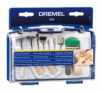 Набор оснастки Dremel для чистки (20шт) кейс (684) (26150684JA)