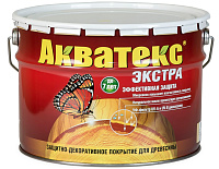 Алкидный антисептик Акватекс Экстра Красное Дерево (10л)