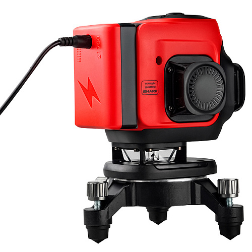 Лазерный нивелир RGK ALPHA 3D-D 40м (зел) 2х360 ±0,2 мм/м (722873) купить