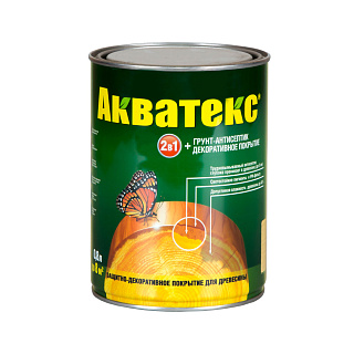 Декоративная пропитка Акватекс Рябина (0.8л) купить