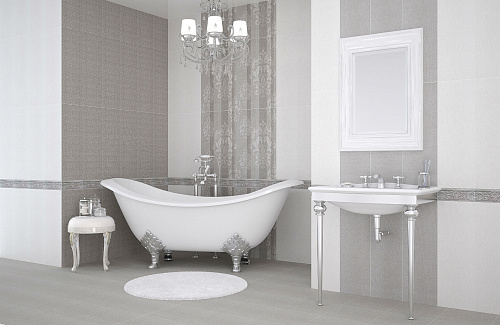 Панно Agra Grey Dalila (в комплекте 2 штуки) 50.2*70.9см Eletto Ceramica 589092001 купить