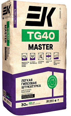 Гипсовая штукатурка ЕК TG 40 беж. купить