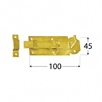 Задвижка запорная прямая DMX 8532 100*45мм