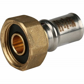 Переходник с накидной гайкой прессовой для металлопластиковых труб 3/4"*16 Stout SFP-0016-003416 купить
