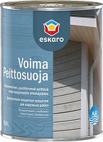 Средство кроющее декоративно-защитное для древесины Eskaro Voima бесцветный база TR EWP035 (0.9л)