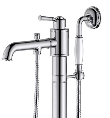 Смеситель КЛАССИК для ванны напольный хром Aquatek AQ1545CR купить