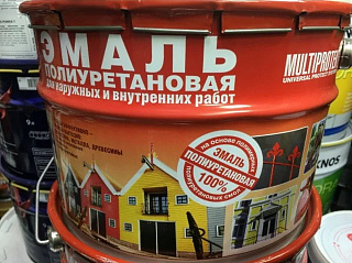 Эмаль универсальная "МультиПротект-ПУ" База С (3кг) купить